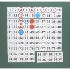 Πίνακας Μαγνητικός (1-100)